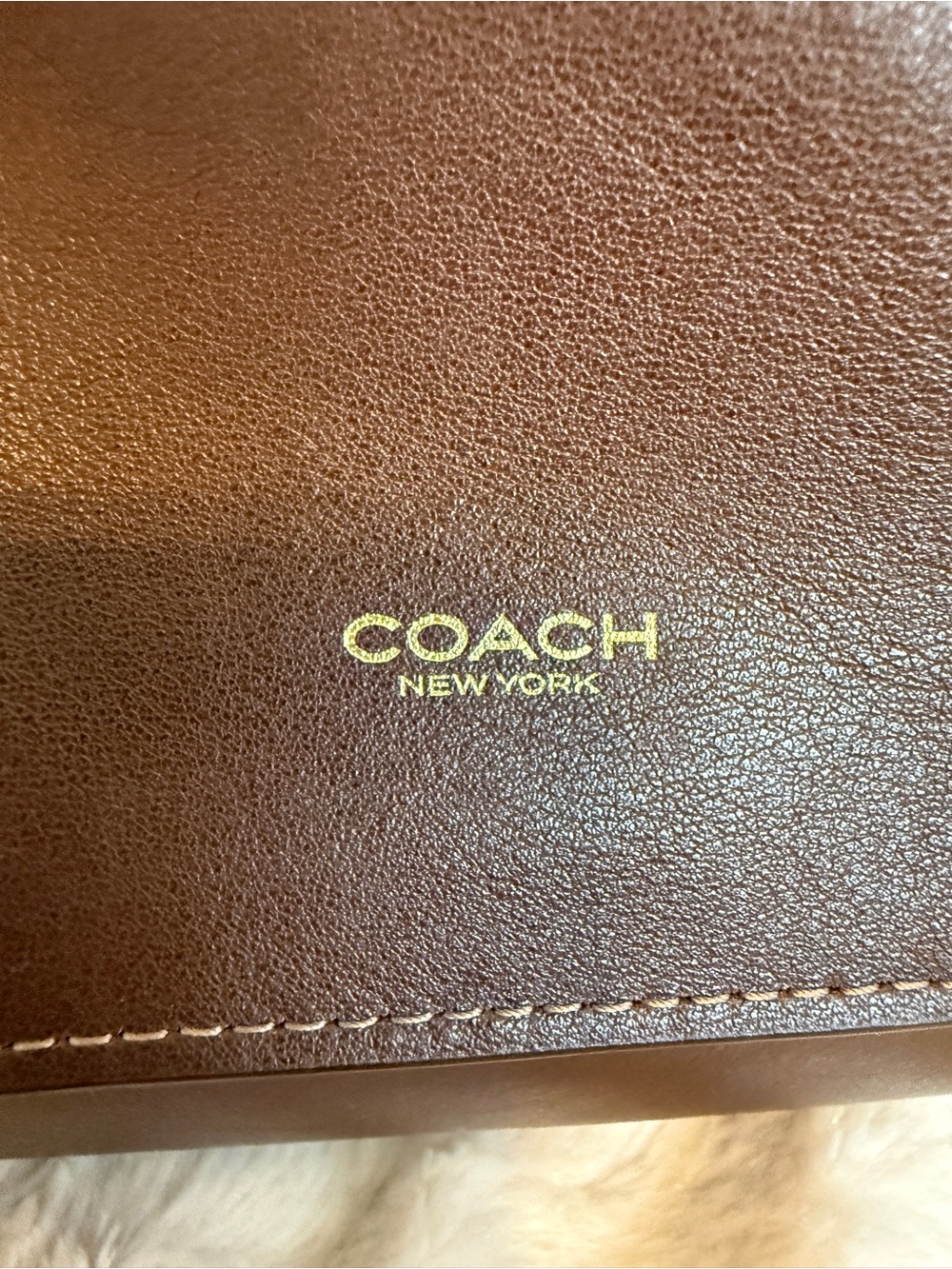 Coach Chelsea 30 bag in Maple brown - Picture 6 of 16